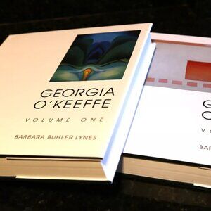 Georgia O'Keeffe Catalogue Raisonne - complete 2-volume hardcover set - BB Lynes